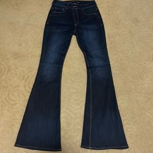 Express high rise bell flare size 2